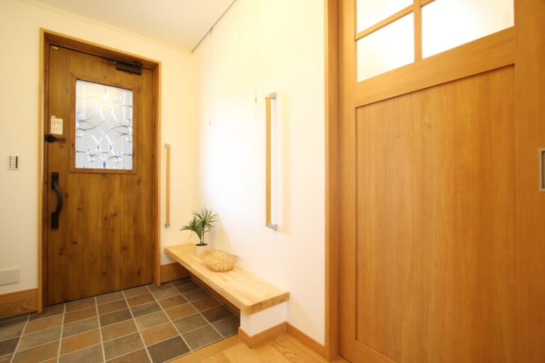 将来を考えた玄関
