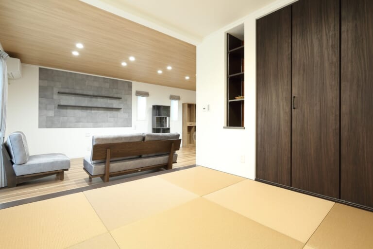 小上がり畳がリビングに