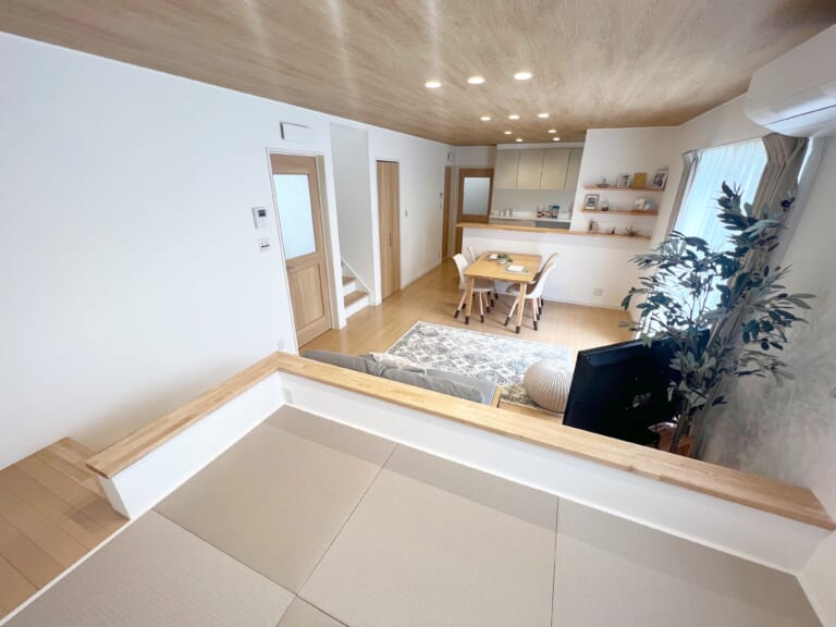 多用途に使える！LDKのスキップフロア